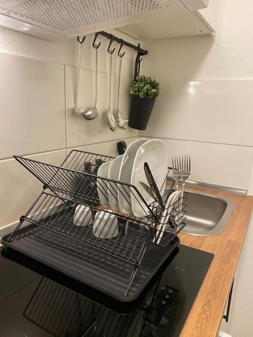 Apartmán Design, Hochschule, Wildpark, Zentral, Waipu Tv, Netflix Pforzheim Exteriér fotografie
