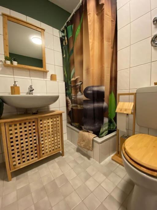 Apartmán Design, Hochschule, Wildpark, Zentral, Waipu Tv, Netflix Pforzheim Exteriér fotografie